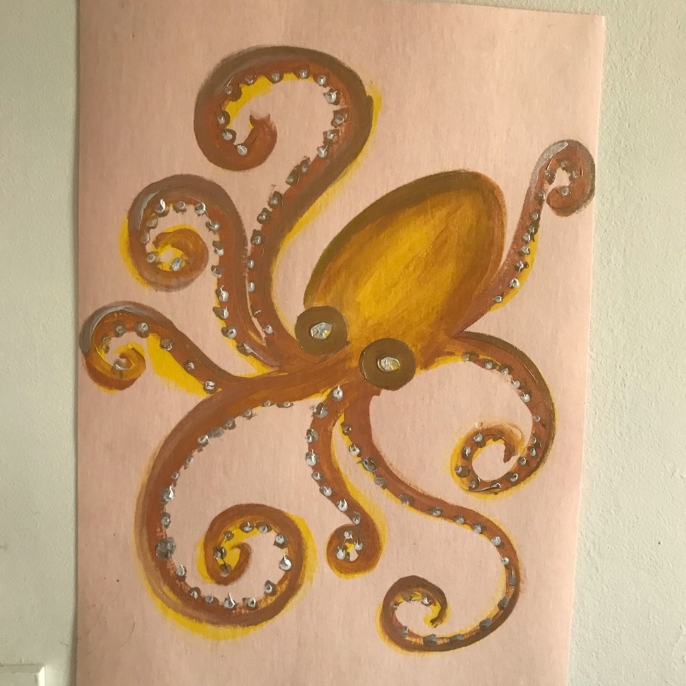 16x22 Acrylic & oil paint. Original painting from my studio